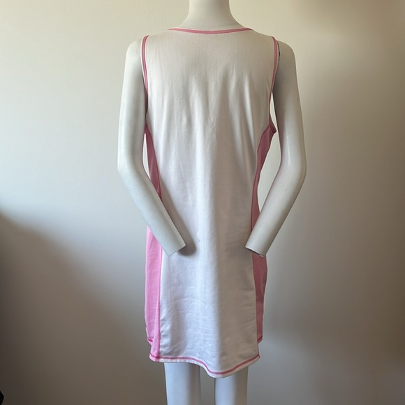Vintage 1990s Lilly Pulitzer White Pink Tennis Dress - Picture 5 of 11